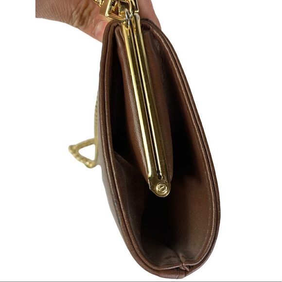 Vintage Persaud Faux Snakeskin Clutch - Picture 11 of 15